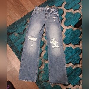 Kancan Distressed Blue Jeans for Women Size3/25